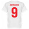 Bulgaria Berbatov 9 Team T-Shirt - White