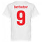 Bulgaria Berbatov 9 Team T-Shirt - White