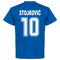 Yugoslavia Stojkovic Team T-shirt - Royal