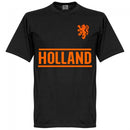 Holland Wijnaldum 8 Team T-Shirt - Black