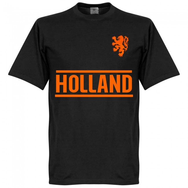 Holland Wijnaldum 8 Team T-Shirt - Black