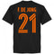 Holland F. De Jong Team T-Shirt - Black