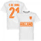 Holland F. De Jong Team T-Shirt - White