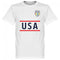 USA Rapinoe 15 Team Pride T-shirt- White