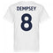 USA Dempsey 8 Team T-Shirt - White