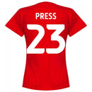 USA Press 23 Team Womens T-Shirt - Red