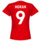 USA Horan 9 Team Womens T-Shirt - Red