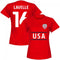 USA Levelle 16 Team Womens T-Shirt - Red