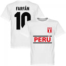 Peru Farfan 10 Team T-Shirt - White