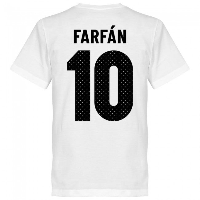 Peru Farfan 10 Team T-Shirt - White
