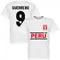 Peru Guerrero 9 Team T-Shirt - White