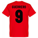 Peru Guerrero 9 Team T-Shirt - Red
