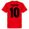 Peru Farfan 10 Team T-Shirt - Red