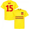 Montenegro Savic 15 Team T-Shirt - Yellow