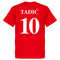 Serbia Tadic 10 Team T-Shirt - Red