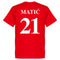 Serbia Matic 21 Team T-Shirt - Red