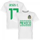 Mexico Jesus C. 17 Team T-Shirt - White