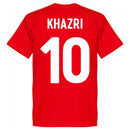 Tunisia Khazri 10 Team T-Shirt - Red