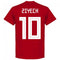 Morocco Ziyech 10 Team T-Shirt - Red