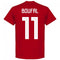 Morocco Boufal 11 Team T-Shirt - Red
