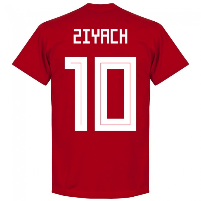 Morocco Ziyach 10 Team T-Shirt - Red