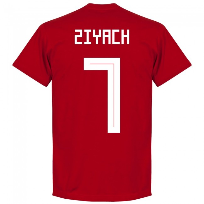 Morocco Ziyach 7 Team T-Shirt - Red