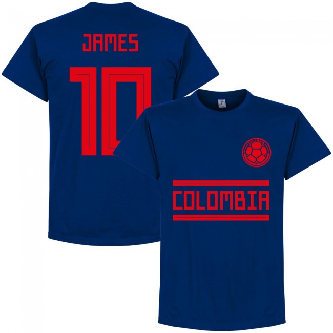 Colombia James 10 Away Team T-shirt - Ultra
