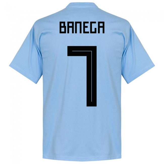 Argentina Banega 7 Team T-Shirt - Sky