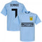 Argentina Icardi 7 Team T-Shirt - Sky