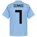Argentina Icardi 7 Team T-Shirt - Sky
