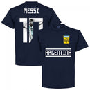 Argentina Messi 10 Gallery Team T-Shirt - Navy