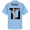 Argentina Messi 10 Gallery Team T-Shirt - Sky