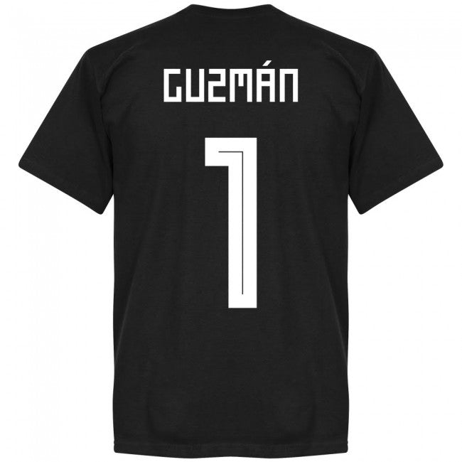 Argentina Guzman 1 GK Team T-shirt - Black
