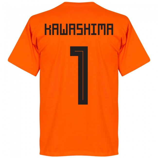 Japan Kawashima 1 Team GK T-shirt - Orange