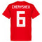 Russia Cheryshev 6 Team T-Shirt - Red