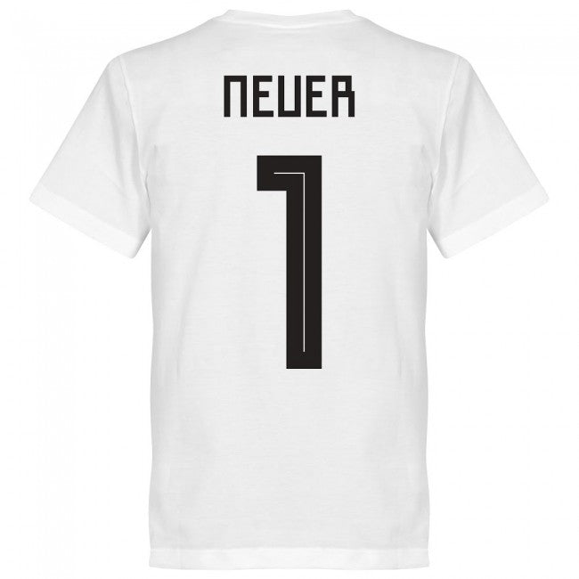 Germany Neuer 1 Team KIDS T-shirt - White