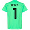 Spain De Gea 1 Team T-Shirt - Caribbean Blue