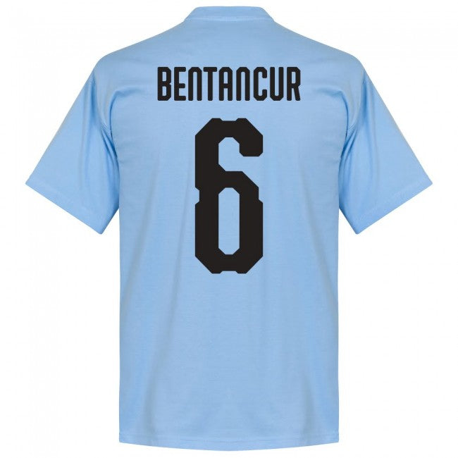 Uruguay Bentancur 6 Team T-Shirt - Sky