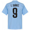 Uruguay Suarez 9 Team T-Shirt - Sky