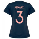 France Team Womens Renard 3 T-shirt - Navy