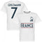France Griezmann 7 Team KIDS T-shirt - White