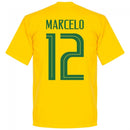 Brasil Marcelo 12 Team T-Shirt - Yellow