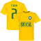 Brazil T. Silva 2 Team T-Shirt - Yellow