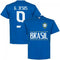 Brazil G. Jesus 9 Team T-Shirt - Royal
