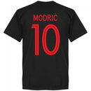 Croatia Modric 10 Team T-Shirt - Black