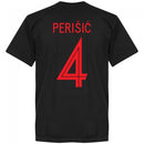 Croatia Perisic 4 Team T-Shirt - Black