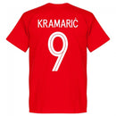 Croatia Kramaric 9 Team T-Shirt - Red