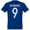 Croatia Kramaric 9 Team T-Shirt - Ultramarine Blue