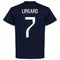England Lingard 7 Team T-Shirt - Navy