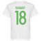 Saudi Arabia Nawaf 18 Team T-Shirt - White